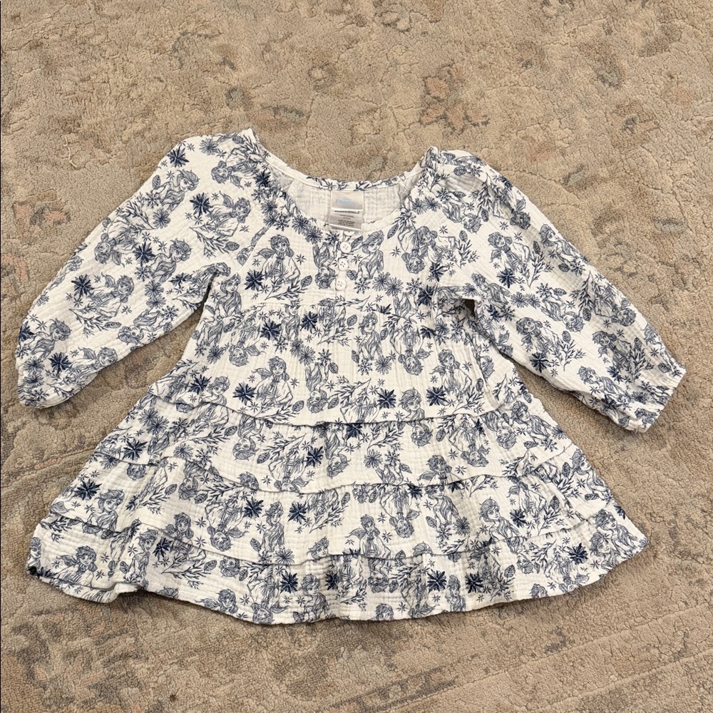 Toddler Frozen Muslin Dress - 2T